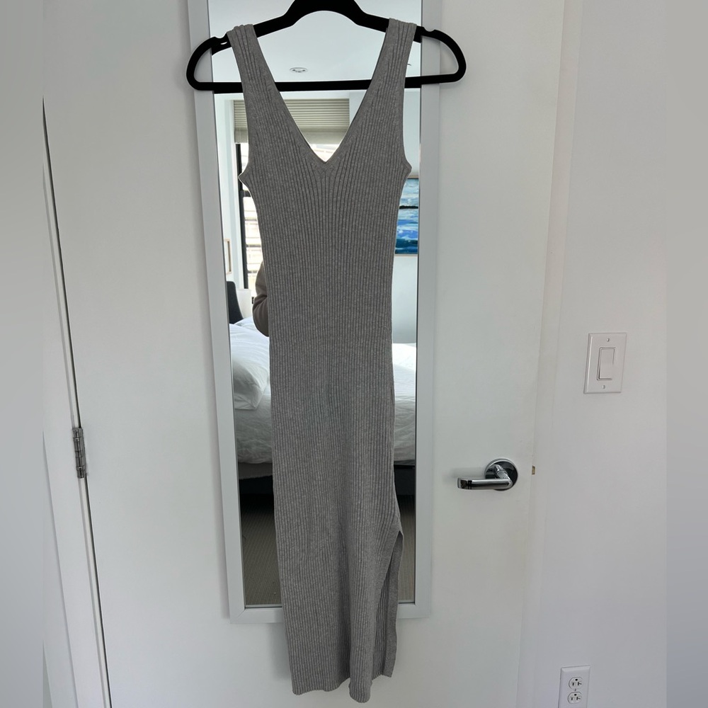 NakedCashmere Heather Grey Knit Dresss